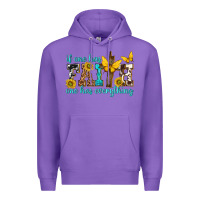 Purple if one has faith one has everything Premium Hoodie - texasbilliewilder