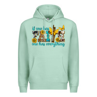 Seafoam if one has faith one has everything Premium Hoodie - texasbilliewilder