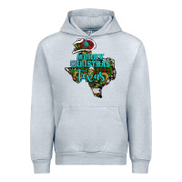 Heather Grey Merry Christmas Texas Map Urban Hoodie - RanaPortraitStore