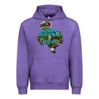 Tulip Merry Christmas Texas Map Urban Hoodie - RanaPortraitStore