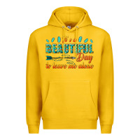 Lemon its a beautiful day to leave me alone Premium Hoodie - texasbilliewilder