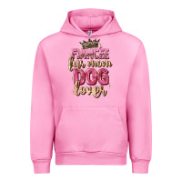 Fuchsia Pink fiancée fur mom dog lover Urban Hoodie - Zillion Design Studio