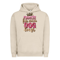 Pigment French Oak fiancée fur mom dog lover Urban Hoodie - Zillion Design Studio