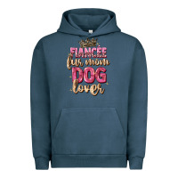 Pigment Midnight Navy fiancée fur mom dog lover Urban Hoodie - Zillion Design Studio