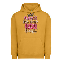 Pigment Peanut Butter fiancée fur mom dog lover Urban Hoodie - Zillion Design Studio