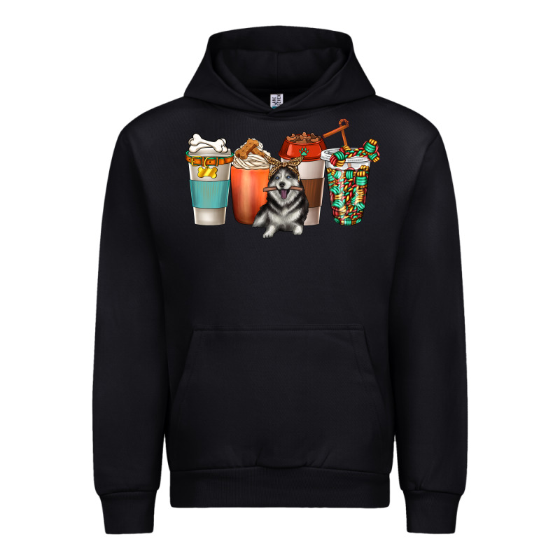 Alaskan Husky Dog Coffee Cups Urban Hoodie by texasbilliewilder | Teevron