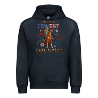 Navy american cowboy wild west free spirit Urban Hoodie - texasbilliewilder