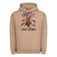 American Cowboy Wild West Free Spirit Urban Hoodie | Teevron