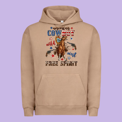 Urban Hoodie american cowboy wild west free spirit