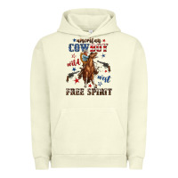 Pigment Pistachio american cowboy wild west free spirit Urban Hoodie - texasbilliewilder
