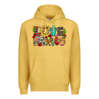 Antique Gold love mexico Premium Hoodie - Zillion Design Studio