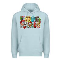 Blue Mist love mexico Premium Hoodie - Zillion Design Studio