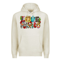 Oatmeal Heather love mexico Premium Hoodie - Zillion Design Studio