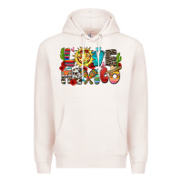 Pale Pink love mexico Premium Hoodie - Zillion Design Studio