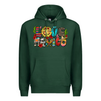 Sports Green love mexico Premium Hoodie - Zillion Design Studio