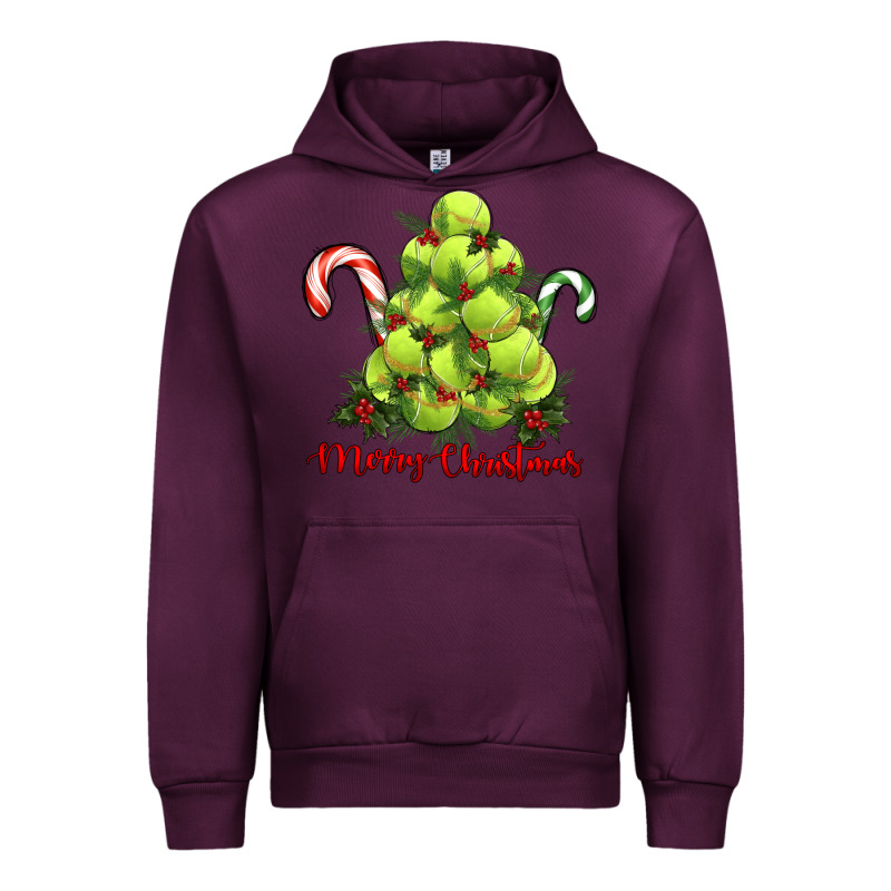 Merry Christmas Tennis Urban Hoodie by RanaPortraitStore | Teevron