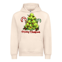 Sandshell Merry Christmas Tennis Urban Hoodie - RanaPortraitStore