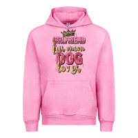 Fuchsia Pink girlfriend  fur mom dog lover Urban Hoodie - Zillion Design Studio