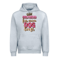 Heather Grey girlfriend  fur mom dog lover Urban Hoodie - Zillion Design Studio