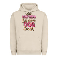 Pigment French Oak girlfriend  fur mom dog lover Urban Hoodie - Zillion Design Studio