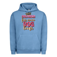 Pigment Pebble Blue girlfriend  fur mom dog lover Urban Hoodie - Zillion Design Studio