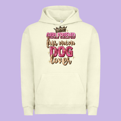 Girlfriend  Fur Mom Dog Lover Urban Hoodie Designed By Zillion Design Studio