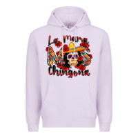 Lilac la mama mas chingona Premium Hoodie - Zillion Design Studio