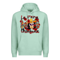 Seafoam la mama mas chingona Premium Hoodie - Zillion Design Studio
