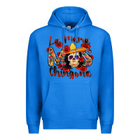 True Royal la mama mas chingona Premium Hoodie - Zillion Design Studio