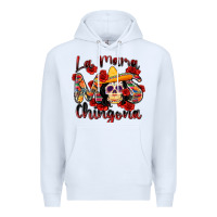 White la mama mas chingona Premium Hoodie - Zillion Design Studio