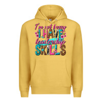 Antique Gold im not bossy i have leadership skills Premium Hoodie - texasbilliewilder
