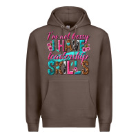 Coffee im not bossy i have leadership skills Premium Hoodie - texasbilliewilder
