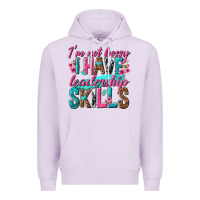 Lilac im not bossy i have leadership skills Premium Hoodie - texasbilliewilder