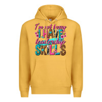 Mustard im not bossy i have leadership skills Premium Hoodie - texasbilliewilder