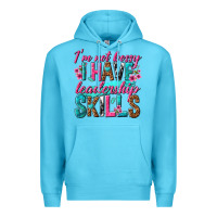 Ocean Blue im not bossy i have leadership skills Premium Hoodie - texasbilliewilder