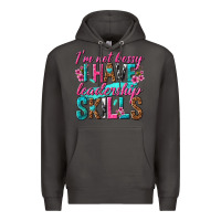 Smoke im not bossy i have leadership skills Premium Hoodie - texasbilliewilder