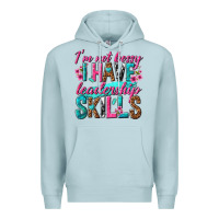 Blue Mist im not bossy i have leadership skills Premium Hoodie - texasbilliewilder