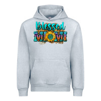 Heather Grey blessed mimi Urban Hoodie - Zillion Design Studio