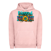 Pigment Salmon blessed mimi Urban Hoodie - Zillion Design Studio