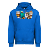 Cobalt australian shepherd dog coffee cups Urban Hoodie - texasbilliewilder