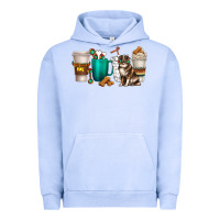 Pigment Grape Ice australian shepherd dog coffee cups Urban Hoodie - texasbilliewilder
