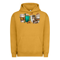 Pigment Peanut Butter australian shepherd dog coffee cups Urban Hoodie - texasbilliewilder