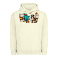 Pigment Pistachio australian shepherd dog coffee cups Urban Hoodie - texasbilliewilder
