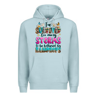 Blue Mist ive survived too many storms to be bothered by raindrops Premium Hoodie - texasbilliewilder