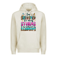 Oatmeal Heather ive survived too many storms to be bothered by raindrops Premium Hoodie - texasbilliewilder