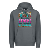 Rock ive survived too many storms to be bothered by raindrops Premium Hoodie - texasbilliewilder