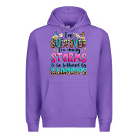Purple ive survived too many storms to be bothered by raindrops Premium Hoodie - texasbilliewilder