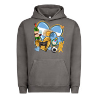 Pigment Tornado argentina  hearts Urban Hoodie - texasbilliewilder