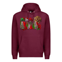 Burgundy it's in my own dna Premium Hoodie - Zillion Design Studio