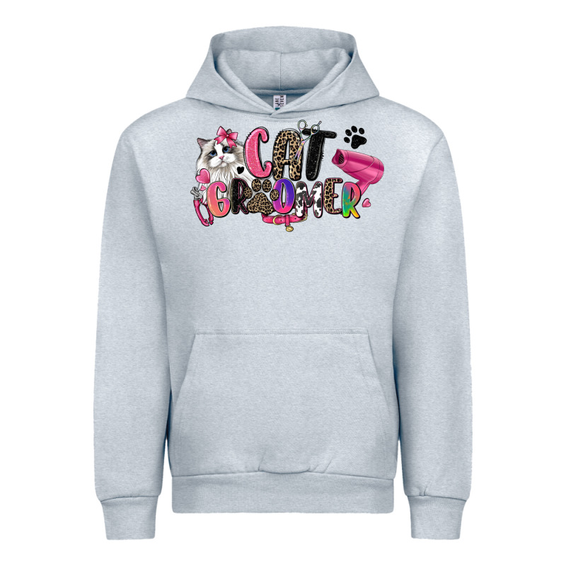 Cat Groomer Urban Hoodie by Zillion Design Studio | Teevron